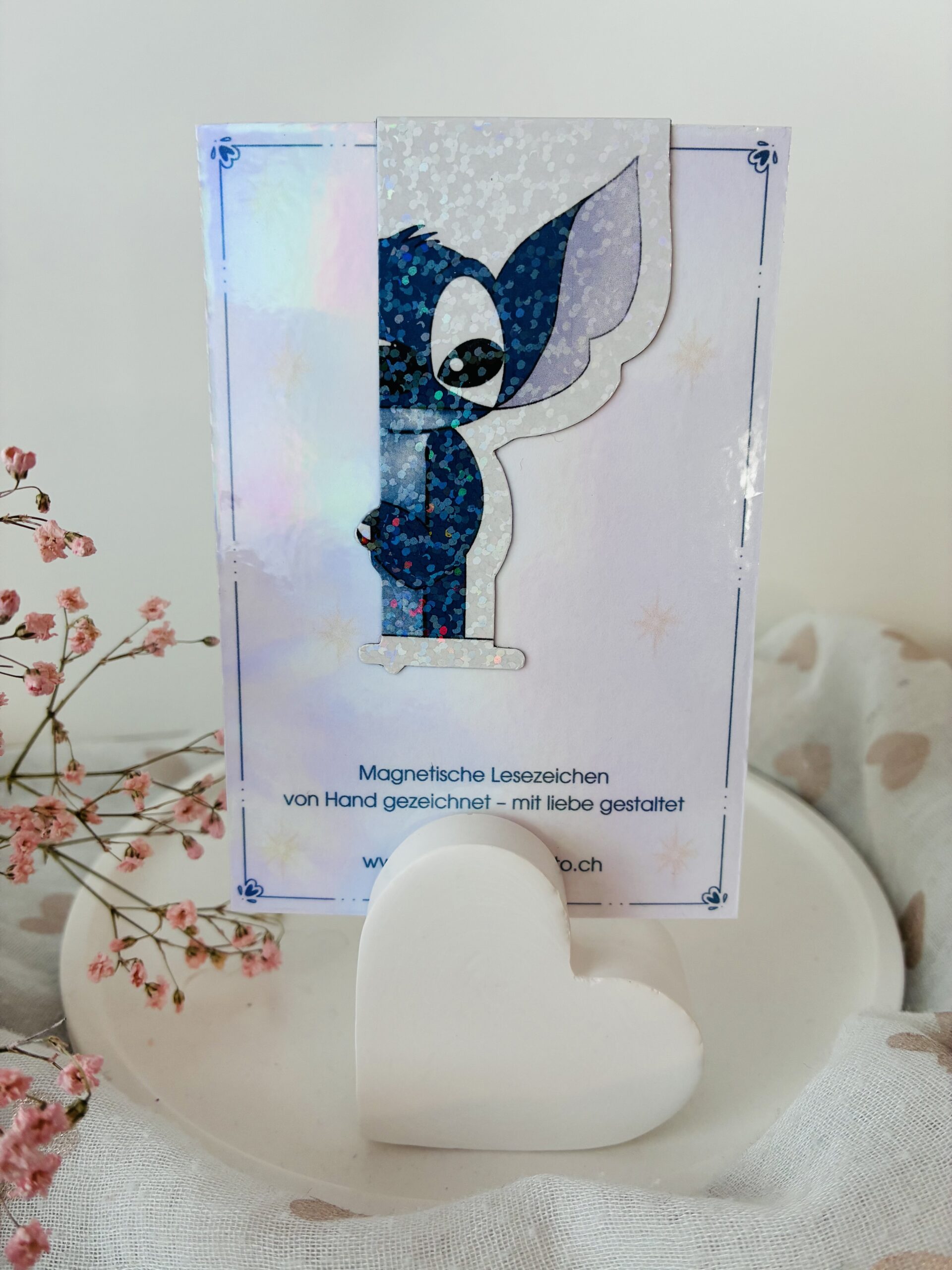 Magnetisches Lesezeichen: Stitch