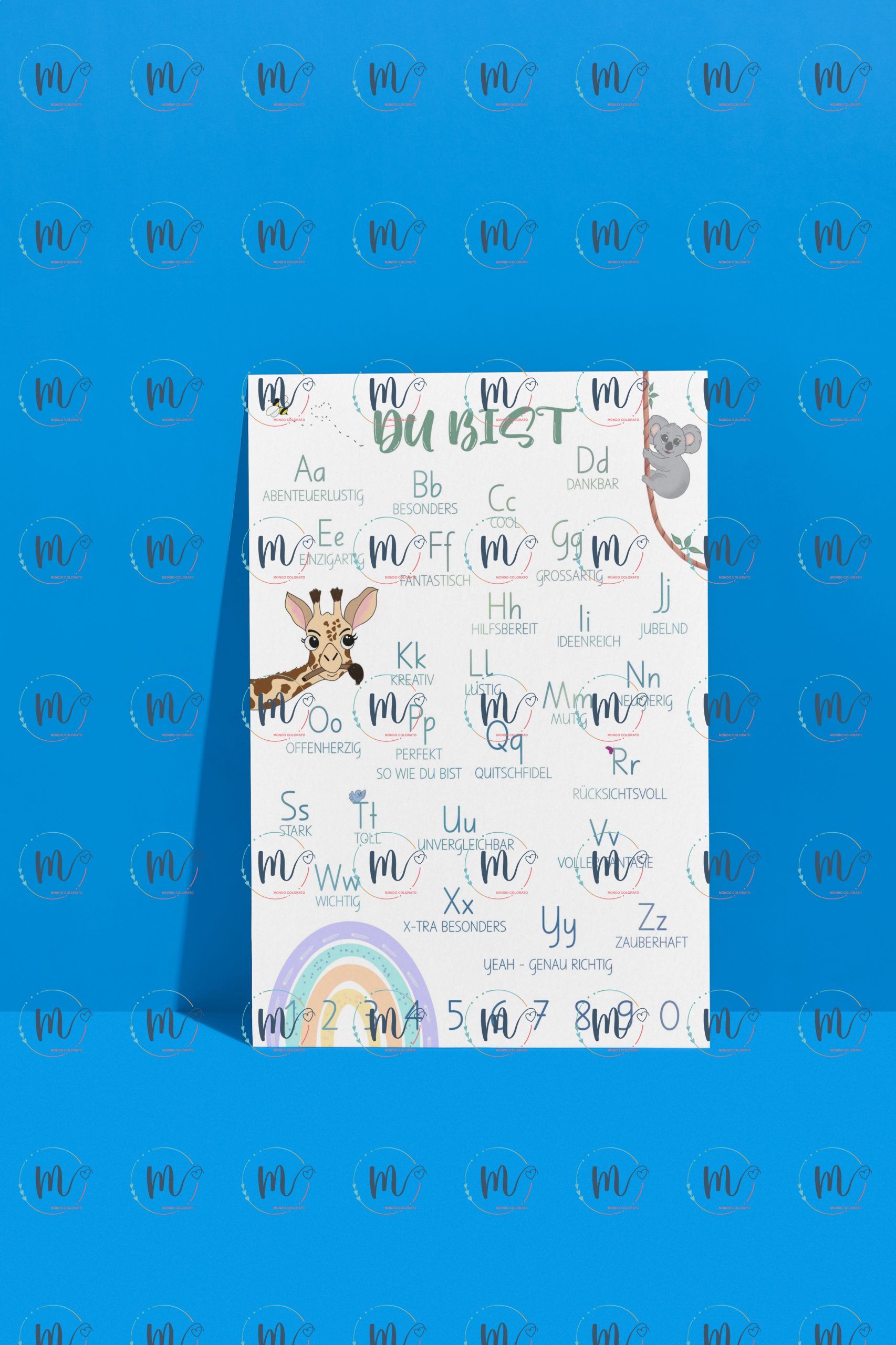 ABC-Poster: DU BIST - Das ABC, das Kinder stärkt – Bild 2