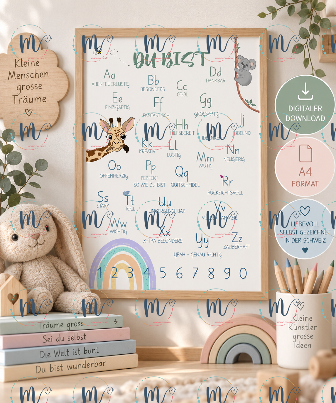 ABC-Poster: DU BIST - Das ABC, das Kinder stärkt – Bild 3