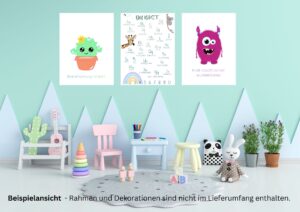 ABC-Poster: DU BIST - Das ABC, das Kinder stärkt im Set