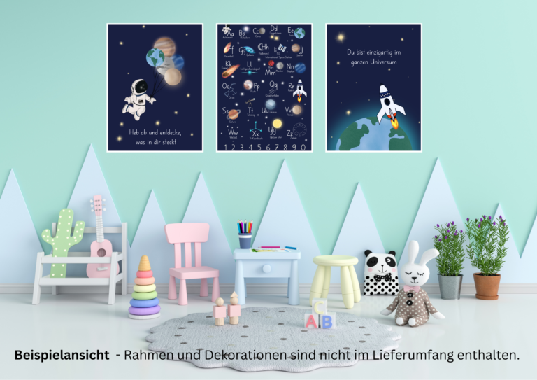 ABC- und 1×1-Poster